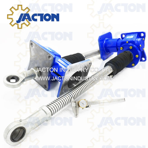 JWM750 mechanical worm screw jacks,worm gear jack 75tons capacity