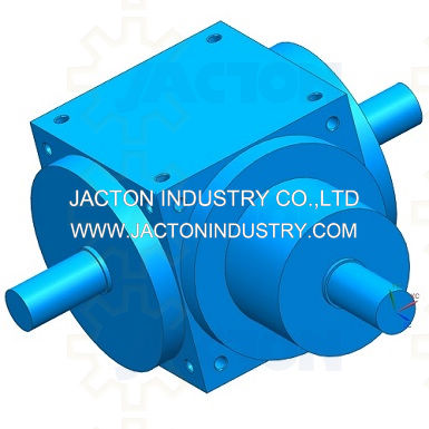 JTP90 3 way 90 degree gear box 3d cad model - bevel gear drive,bevel gear  reducer,gear transmission Manufacturer,Supplier,Factory - Jacton Industry  Co.,Ltd.