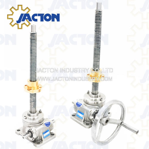Manual Stainless Steel Screw Jack Lift Manual Stainless Steel Screw