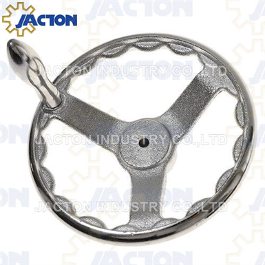 Iron Hand Wheel Crank with Handle - Screw Jack Systems