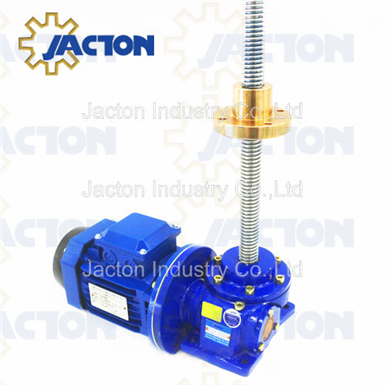 Acme screws nut screw jack motor drive - Jacton Industry