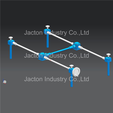 JTC5 200 mm Manual Screw Jack System 3D CAD Models