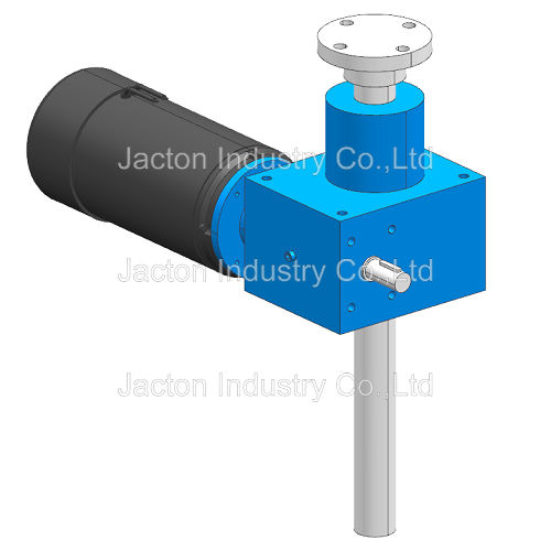 Jtd50 Ball Screw Jacks 150mm 24v Dc Motor 3d Cad Models Jtd50 Ball