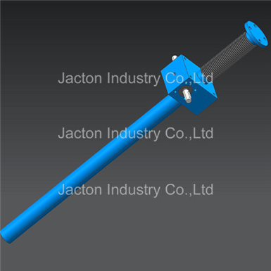 JTC25 Screw Jack 650MM with Protective Bellows Boots 3D CAD Models